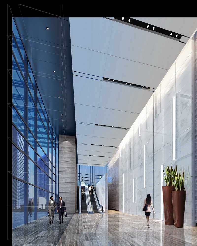 南山萬豪辦公大堂