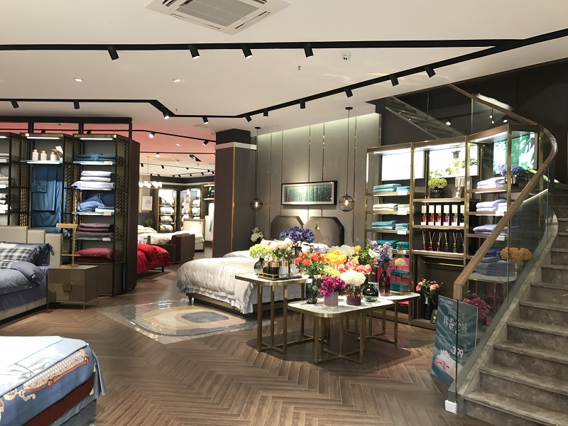 水星家紡-藝明王商業(yè)照明案例