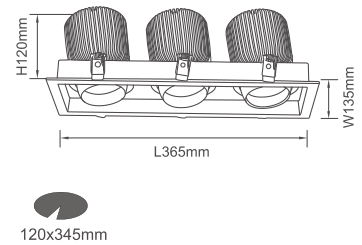 嵌入式射燈，LED射燈，象鼻射燈，筒燈，商業(yè)燈具