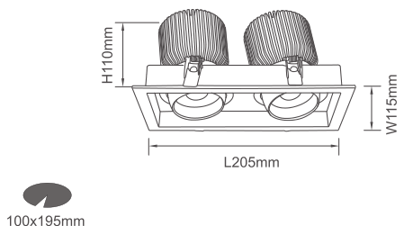 嵌入式射燈，LED射燈，象鼻射燈，筒燈，商業(yè)燈具