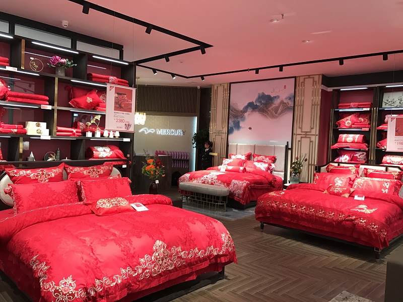 水星家紡-藝明王商業(yè)照明案例