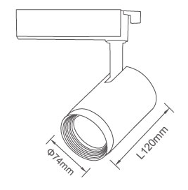 軌道燈，軌道射燈，商業(yè)照明燈具，飛利浦燈具，軌道燈定制