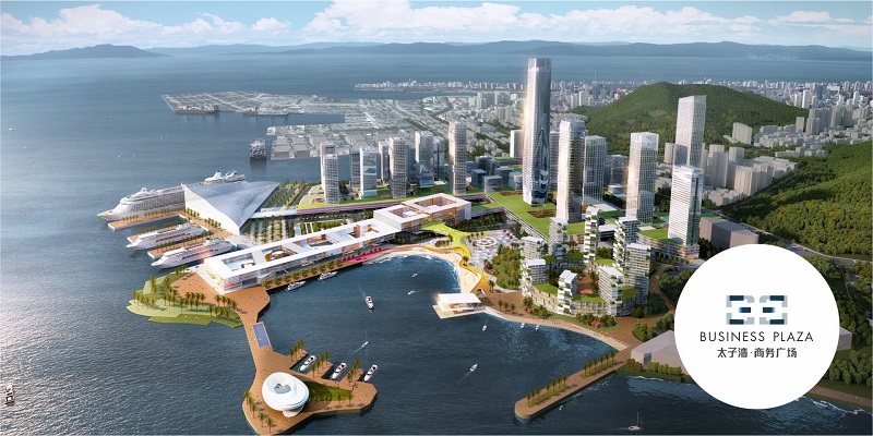 太子灣商務(wù)廣場(chǎng)-藝明王精品工程照明案例