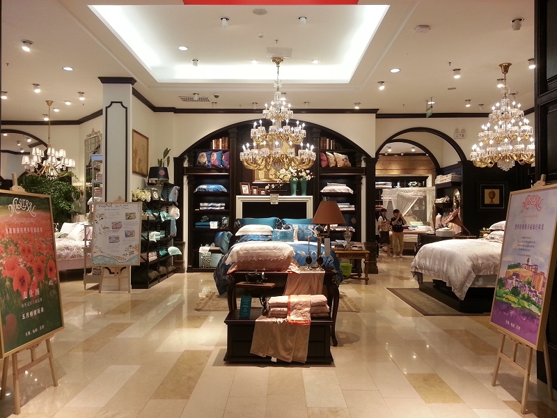 夢潔家紡-藝明王商業(yè)照明案例
