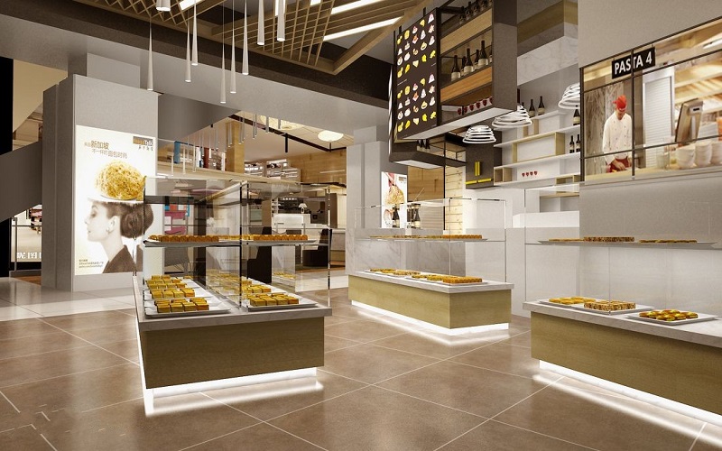 面包新語-餐飲門店照明案例