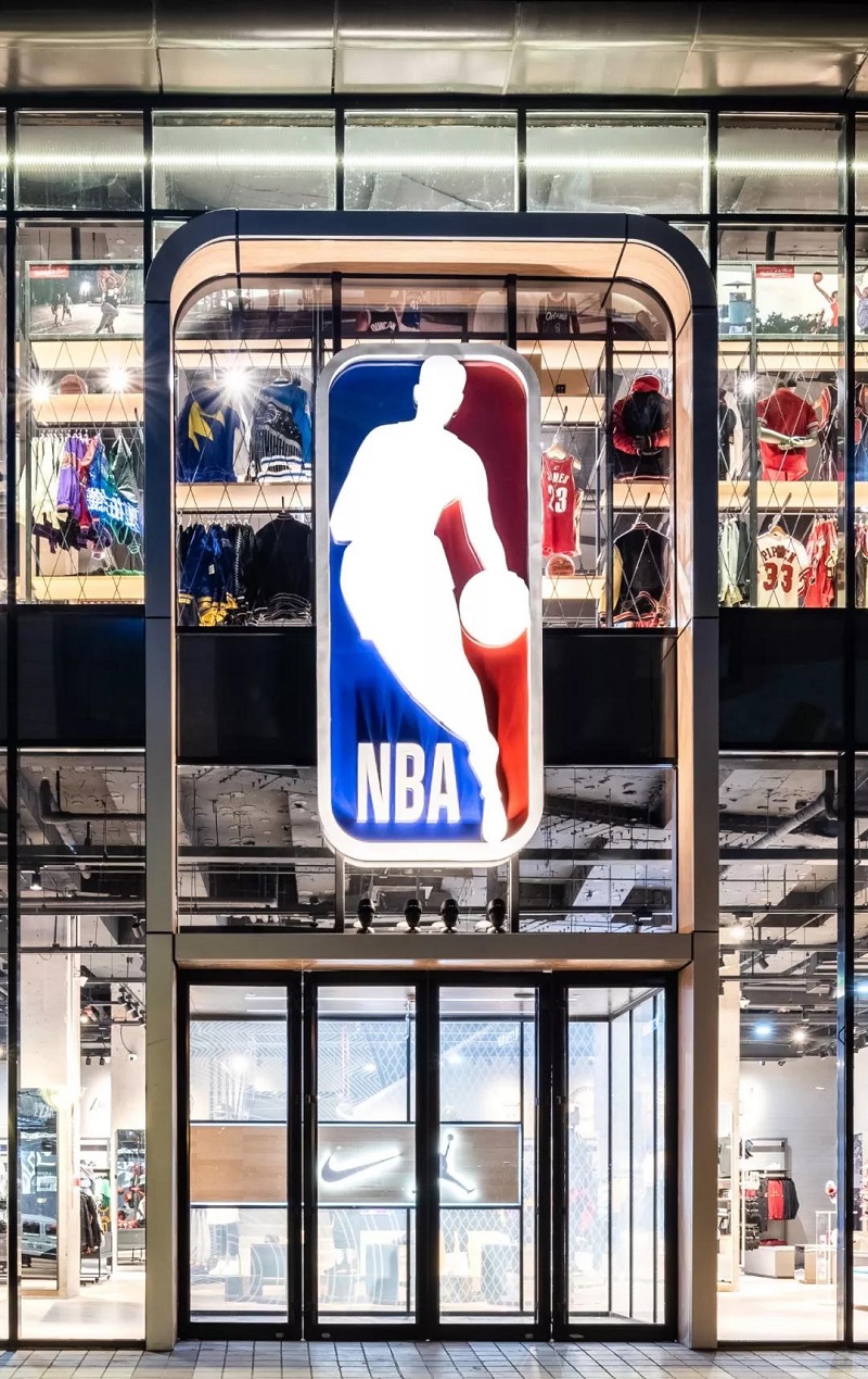 軌道燈 應(yīng)用于NBA style服裝照明案例