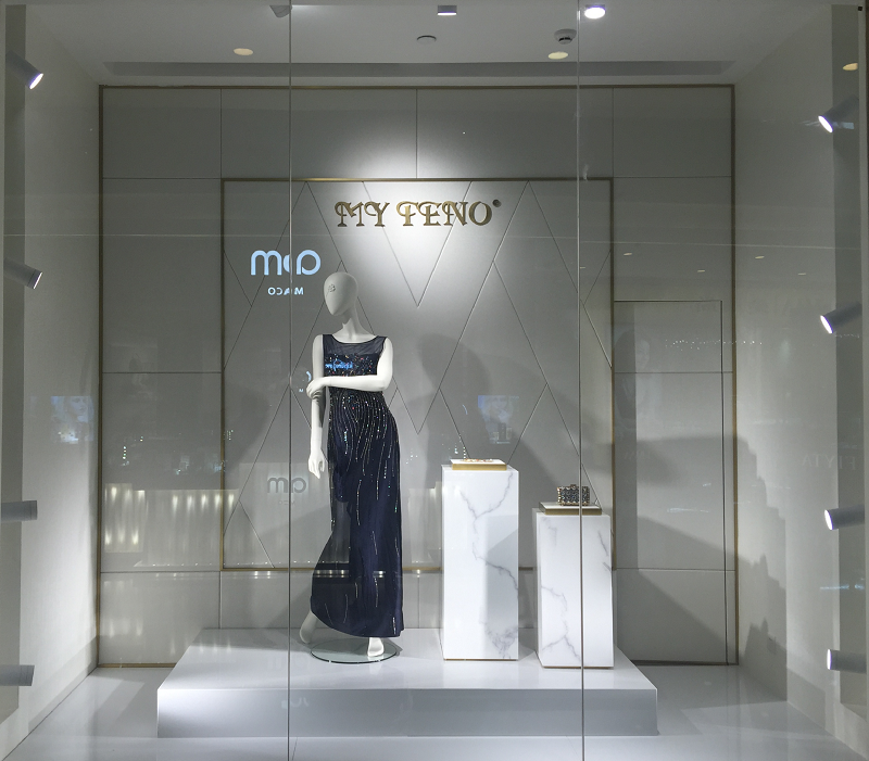 軌道燈 應用于馬天奴服裝照明案例