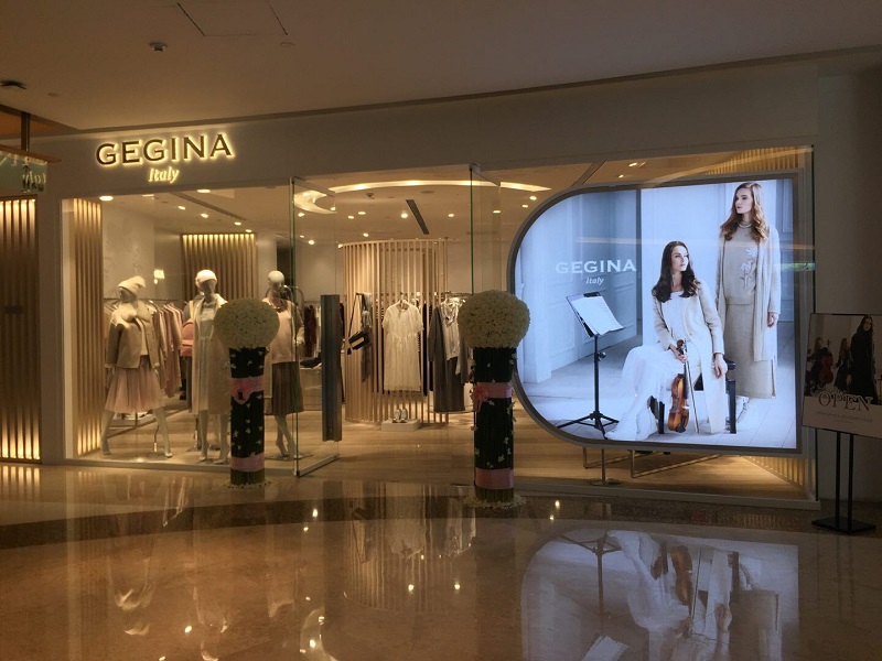 軌道射燈 應(yīng)用于sammy森美服裝店鋪照明案例