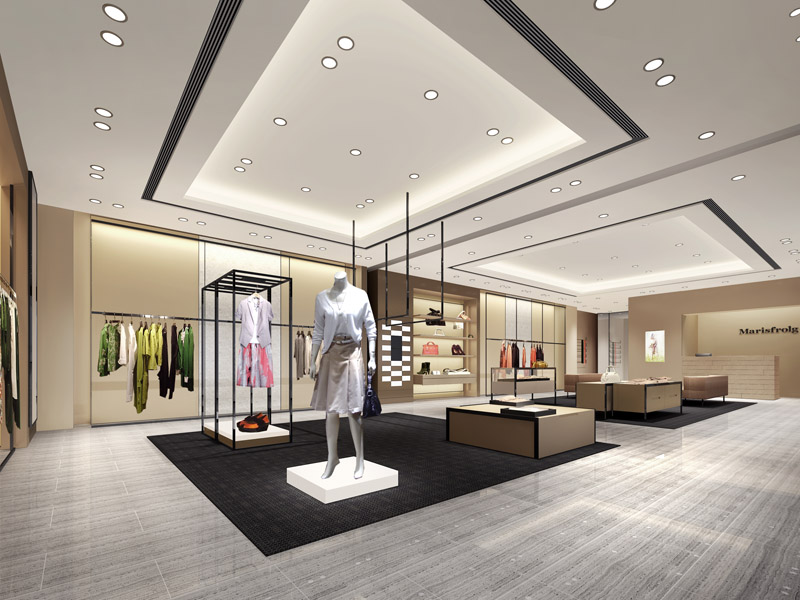 LED射燈 應用于瑪絲菲爾服裝店鋪照明 案例